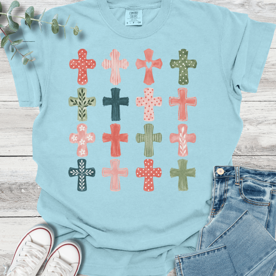 Crosses T-Shirt - Christian graphic tee