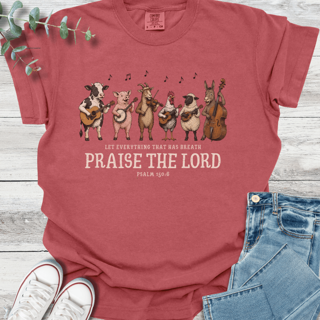 Farm Band T-Shirt - Christian graphic tee