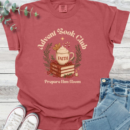 Advent Book Club T-shirt - Christian graphic tee