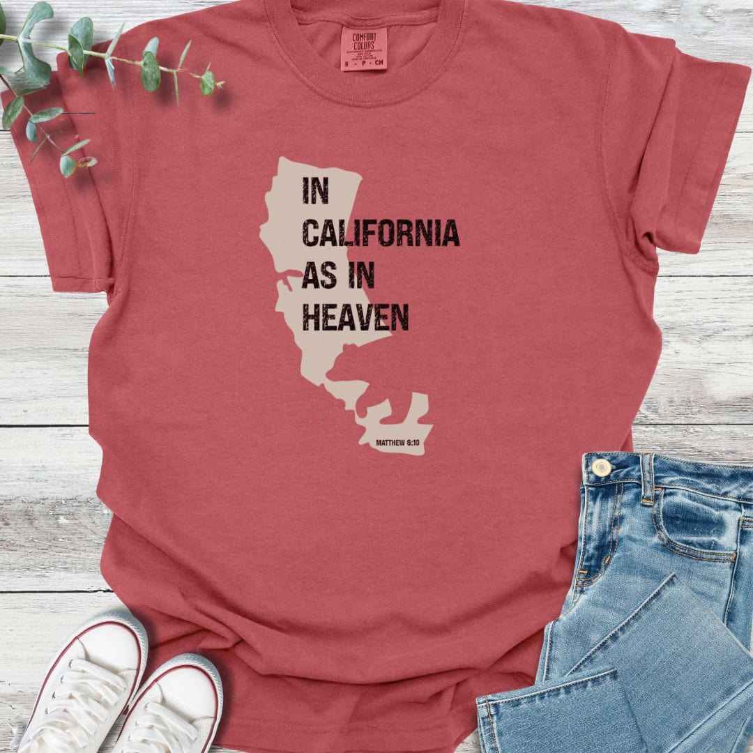 California Prayer T-shirt