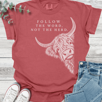 Word Over Herd T-Shirt - Christian graphic tee