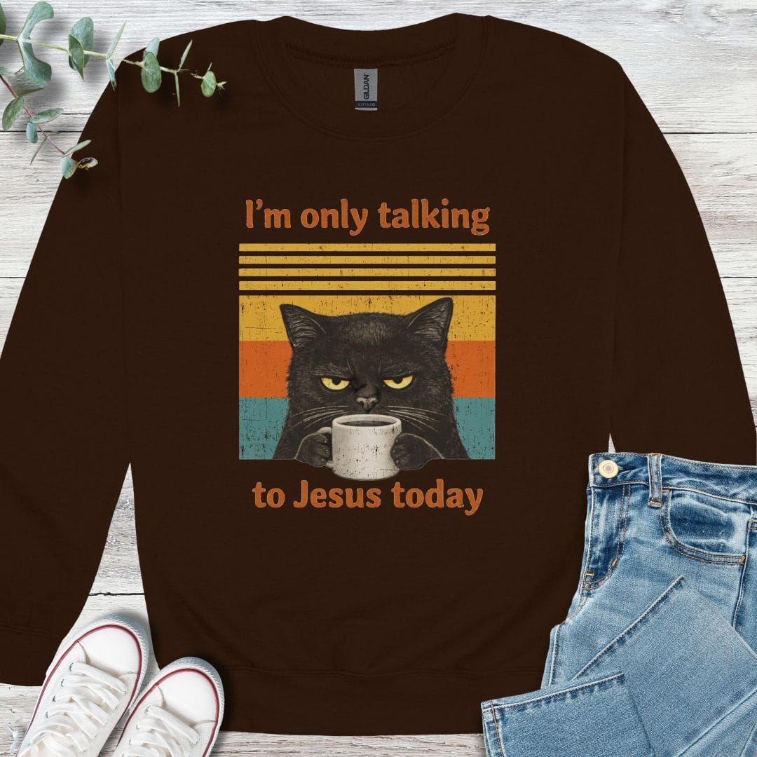 Social Fasting Sweatshirt - Christian graphic sweatshirt