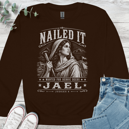 Jael Sweatshirt - Christian graphic sweatshirt