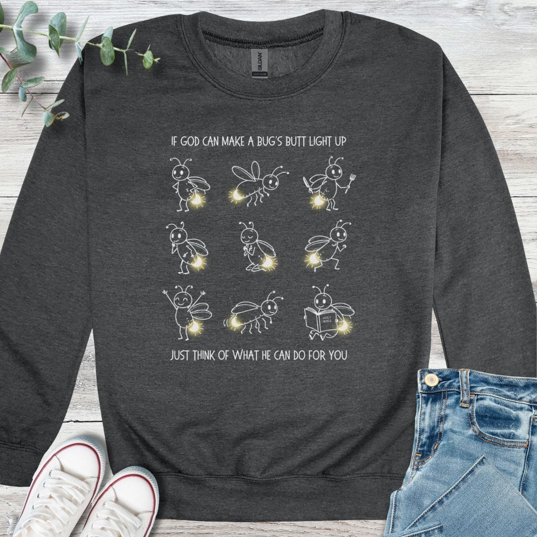 Little Lights Sweatshirt - Christian graphic sweatshirt