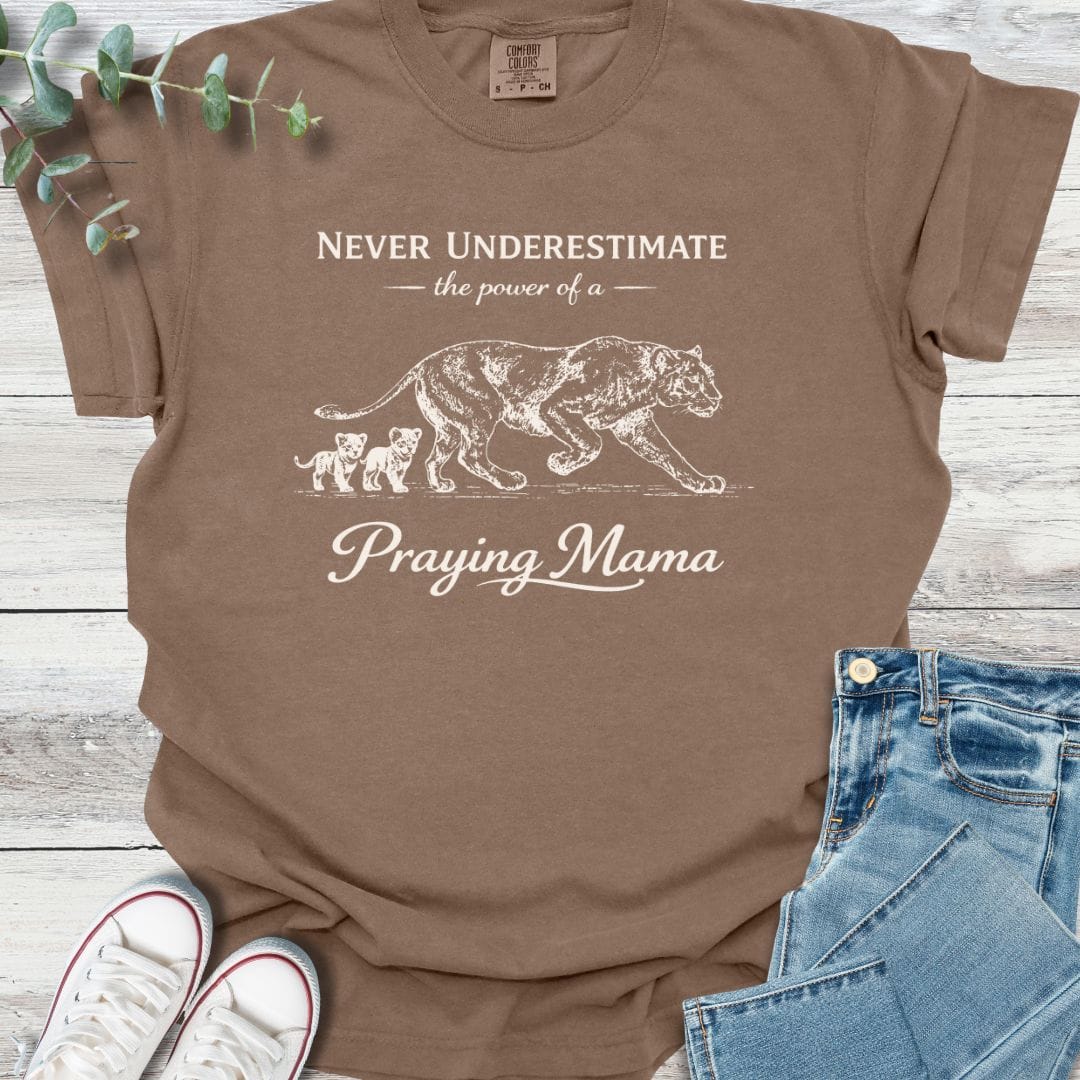 Prayer Mama T-Shirt - Christian graphic tee