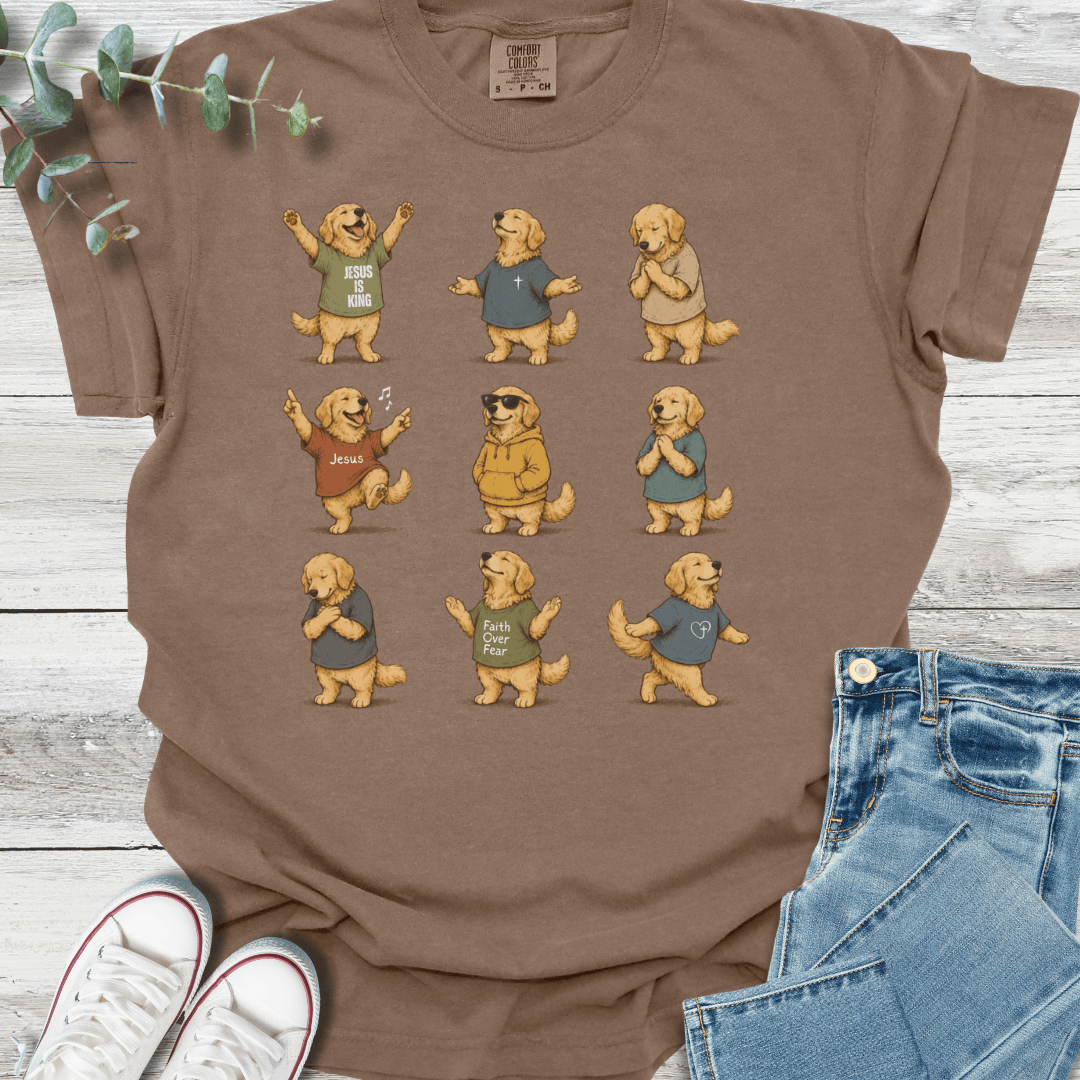 Praise Postures T-Shirt - Christian graphic tee