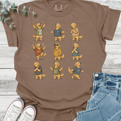 Praise Postures T-Shirt - Christian graphic tee