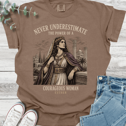 Esther Courage T-Shirt - Christian graphic tee