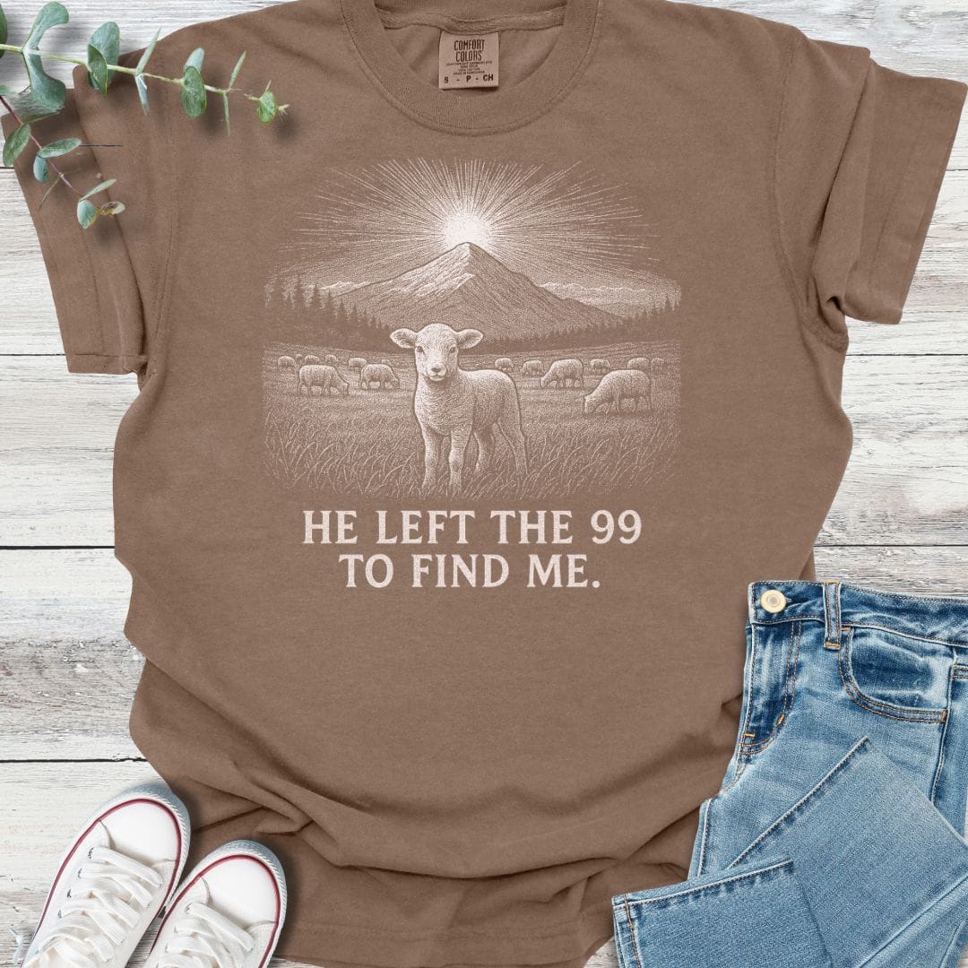 Lost Sheep T-Shirt in Espresso - Christian graphic tee