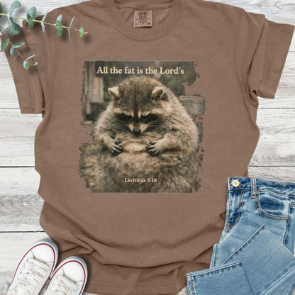 Fatty Portion T-shirt in Espresso - Christian graphic tee