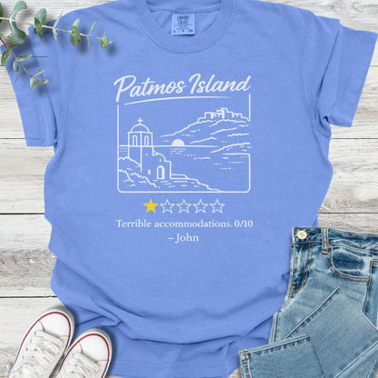 Patmos Review T-Shirt - Christian graphic tee