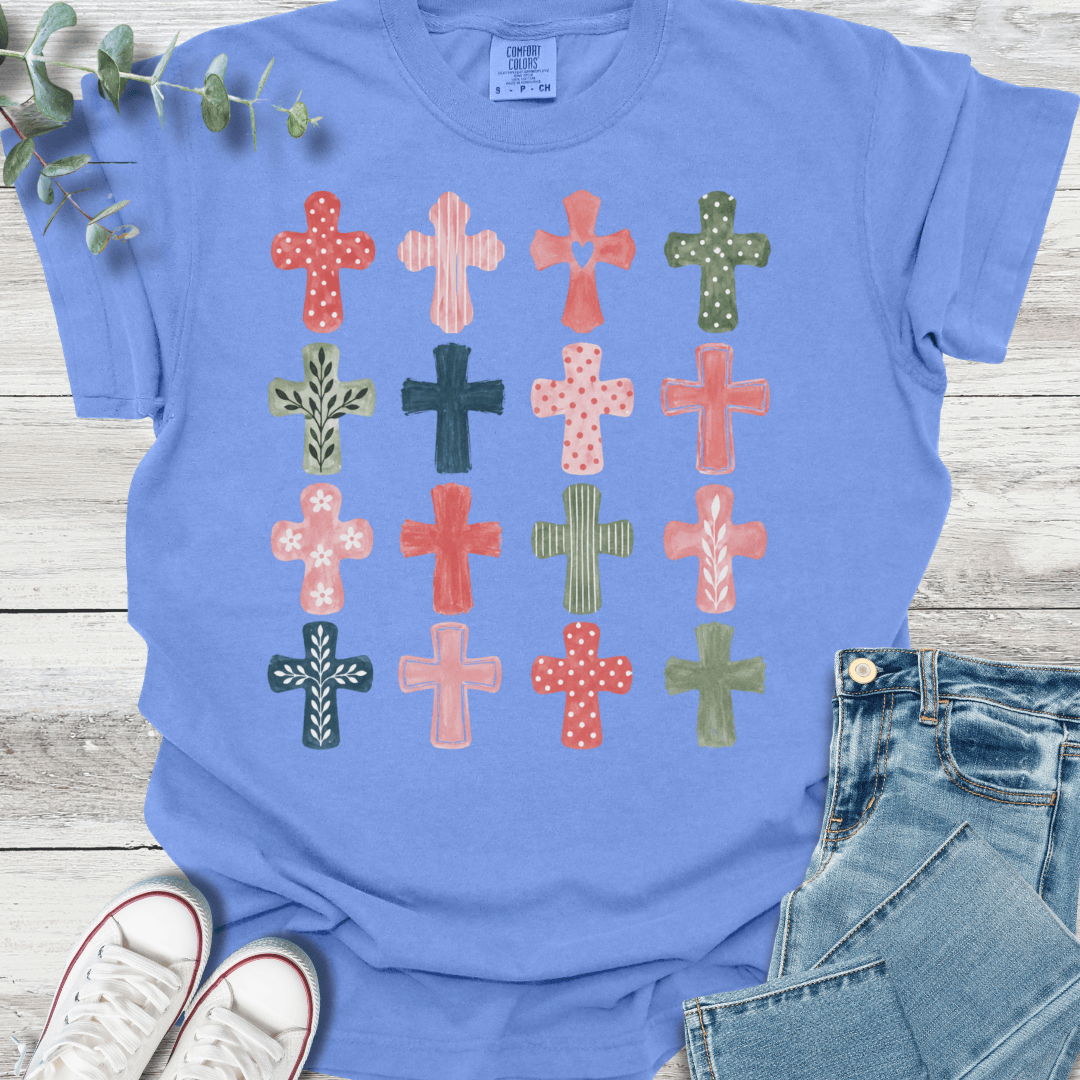Crosses T-Shirt - Christian graphic tee