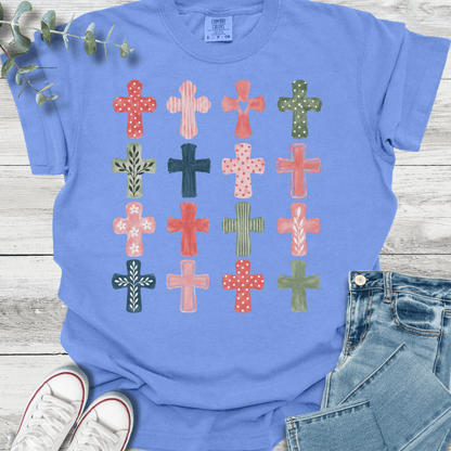Crosses T-Shirt - Christian graphic tee