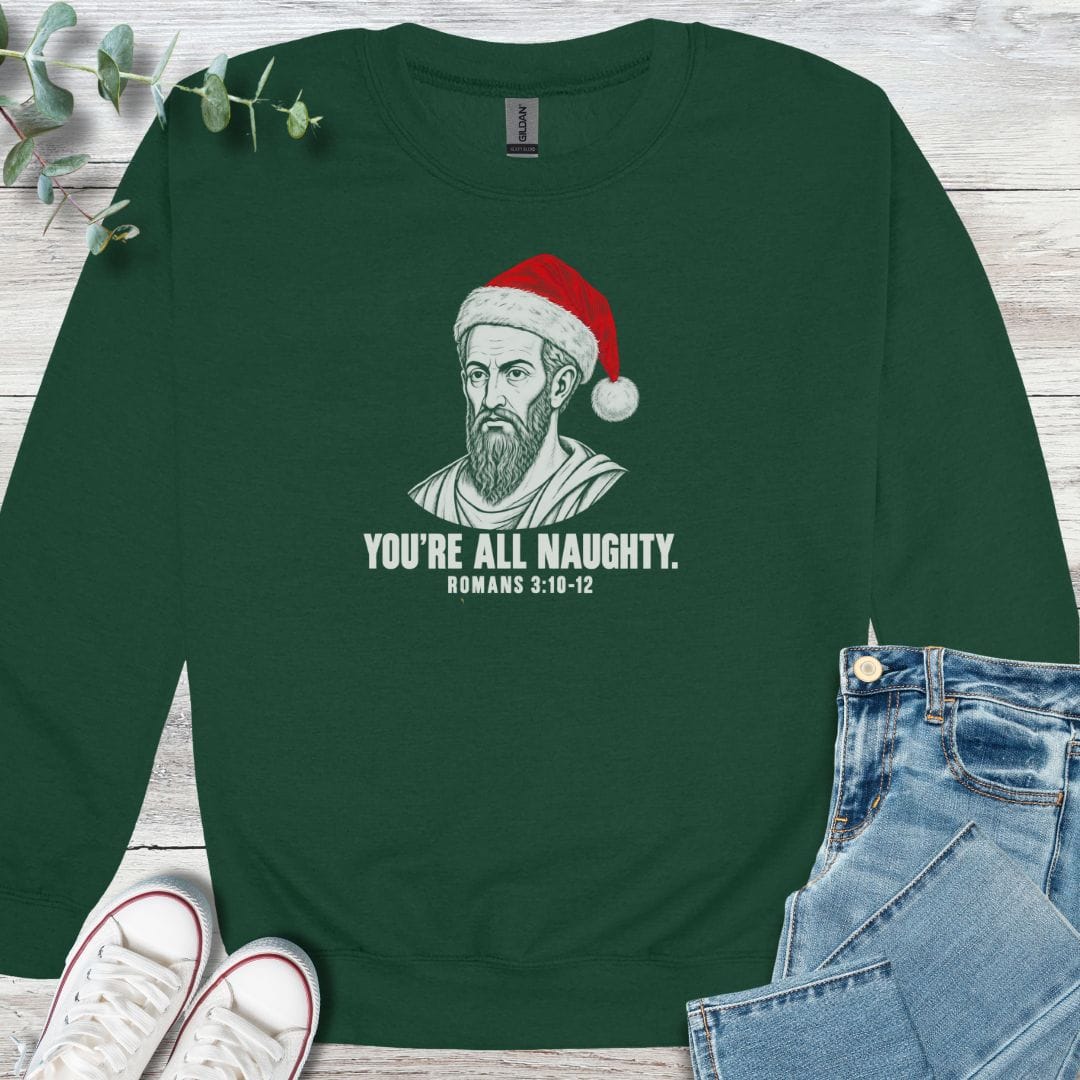 Pauline Christmas Sweatshirt - Christian graphic sweatshirt