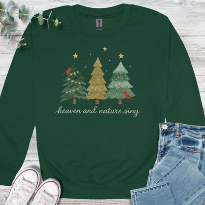 Heaven's Song Sweatshirt - Christian graphic sweatshirt