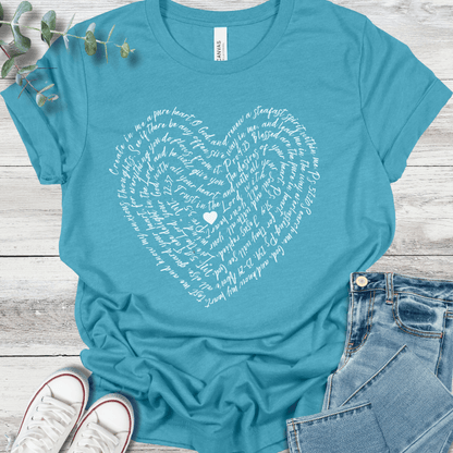 Scripture Heart T-Shirt