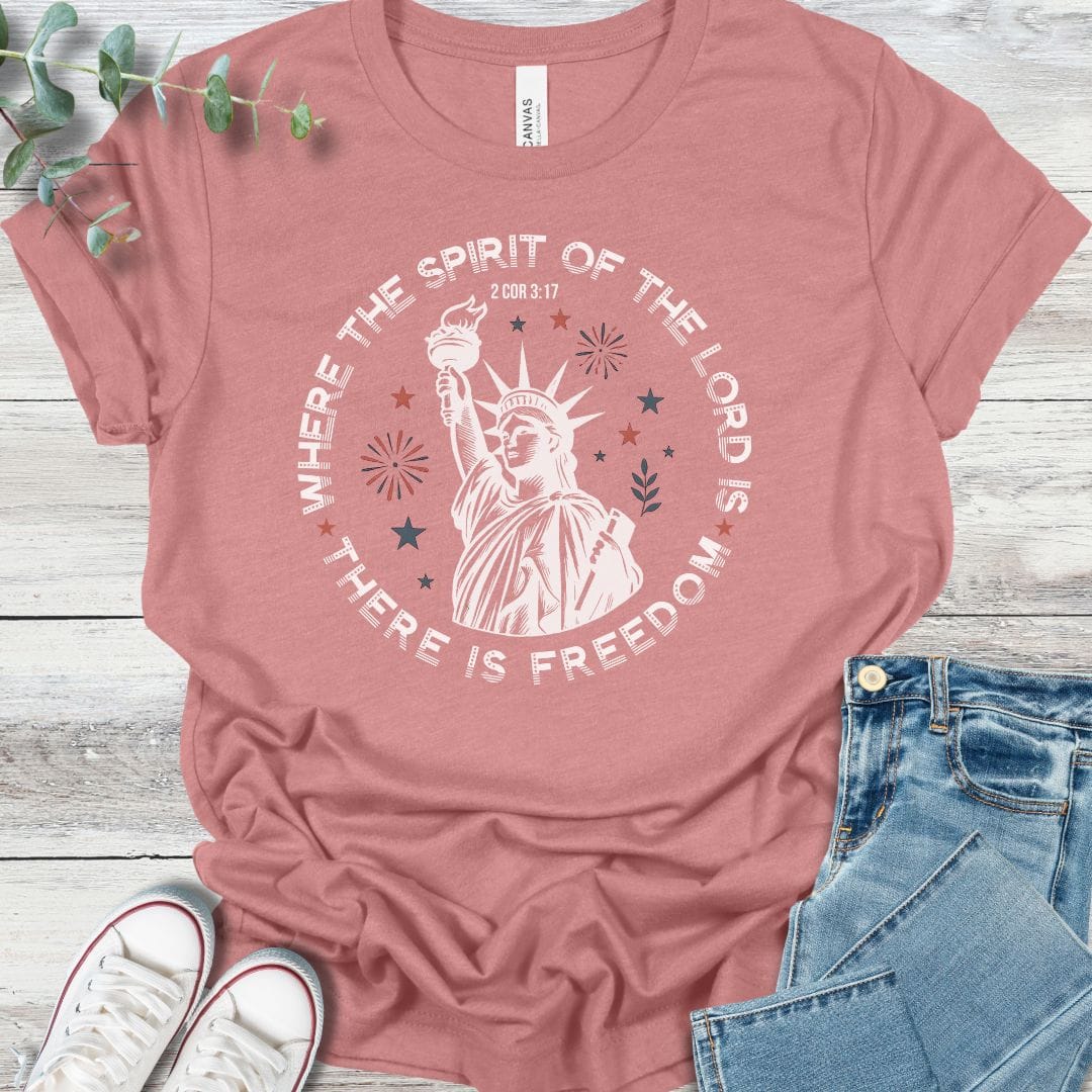 Freedom Spirit T-Shirt - Christian graphic tee