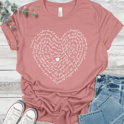 Scripture Heart T-Shirt
