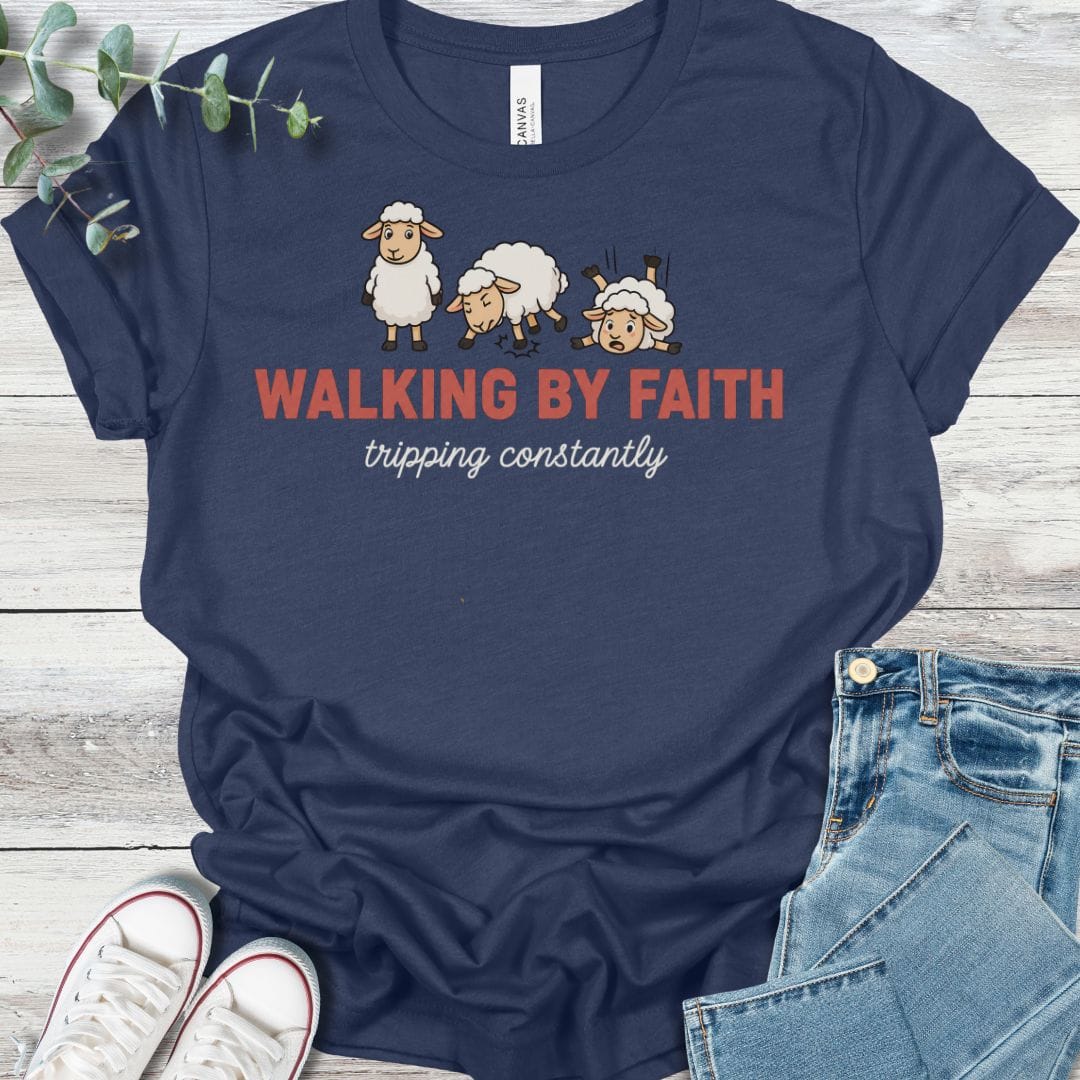 Tripping Constantly T-Shirt - Christian graphic tee