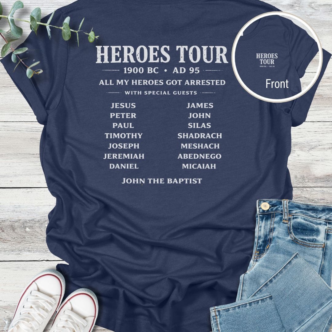 Tour of Faith Special Edition T-Shirt - Christian graphic tee