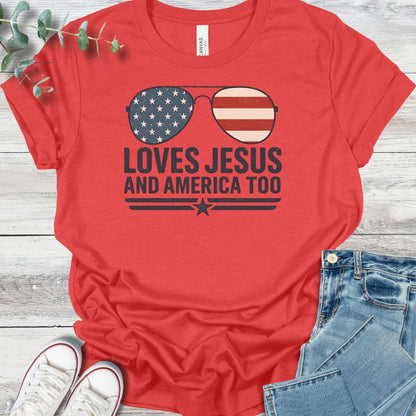 American Loves T-Shirt