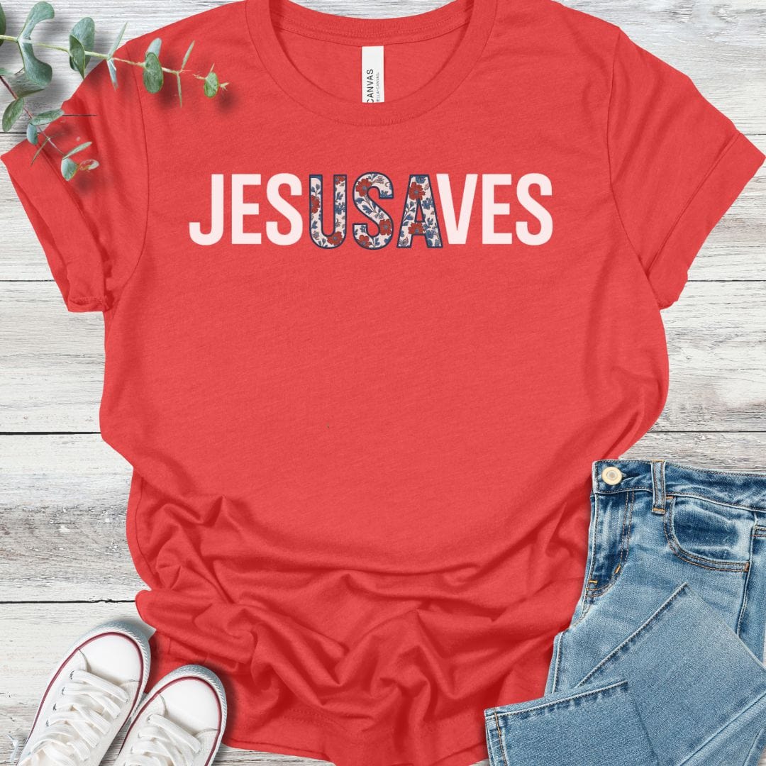 Salvation Floral T-Shirt