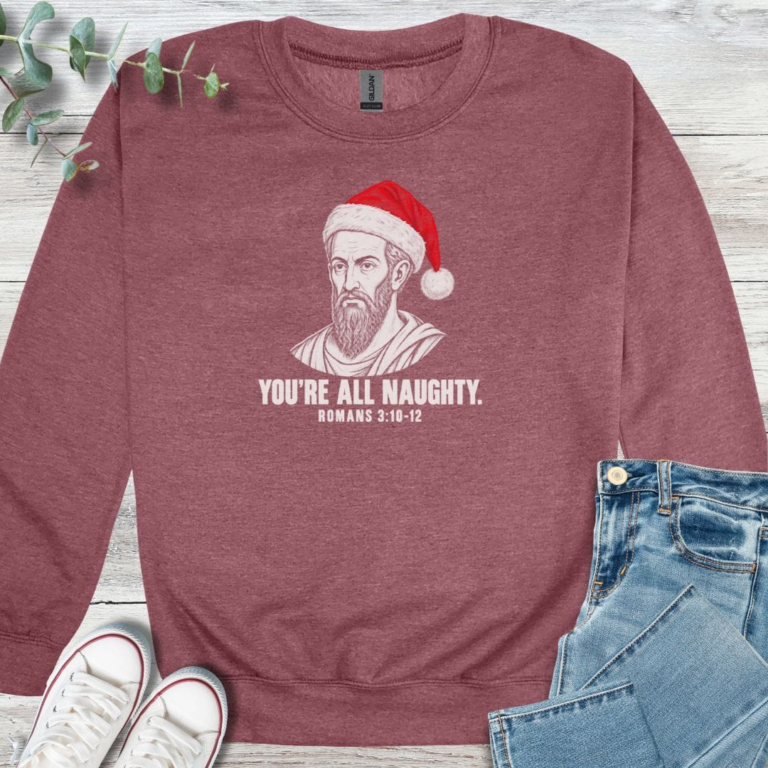 Pauline Christmas Sweatshirt - Christian graphic sweatshirt
