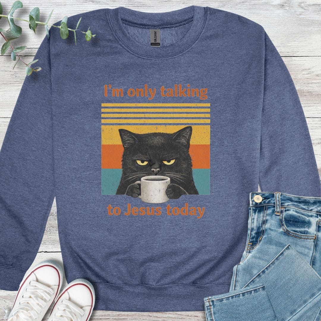 Social Fasting Sweatshirt - Christian graphic sweatshirt