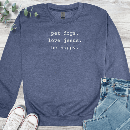 Simple Joys Sweatshirt - Christian graphic sweatshirt