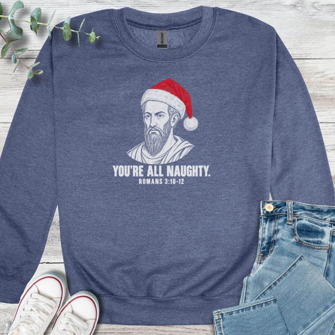 Pauline Christmas Sweatshirt - Christian graphic sweatshirt