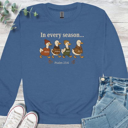 The Fall Chase Sweatshirt - Christian graphic sweatshirt
