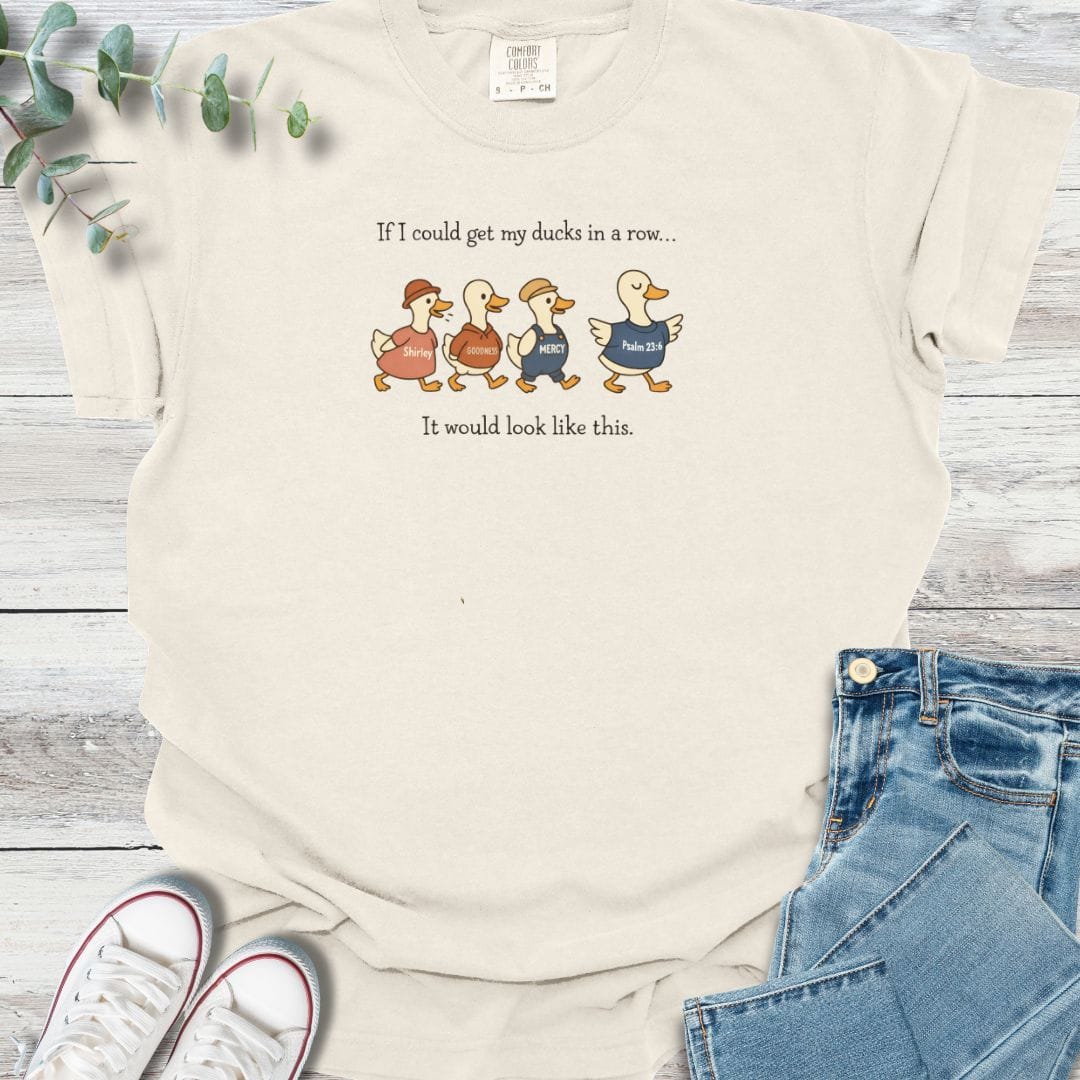 Ducks In A Row T-shirt