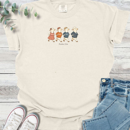 Daily Pursuit T-shirt in Ivory - Christian graphic tee