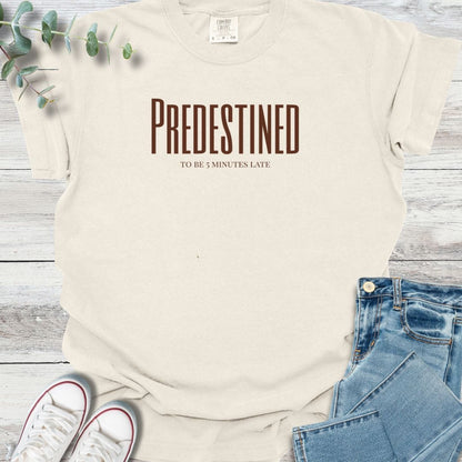 Predestined T-Shirt in Ivory - Christian graphic tee