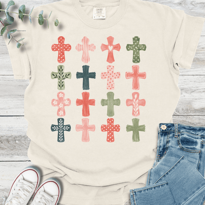Crosses T-Shirt - Christian graphic tee