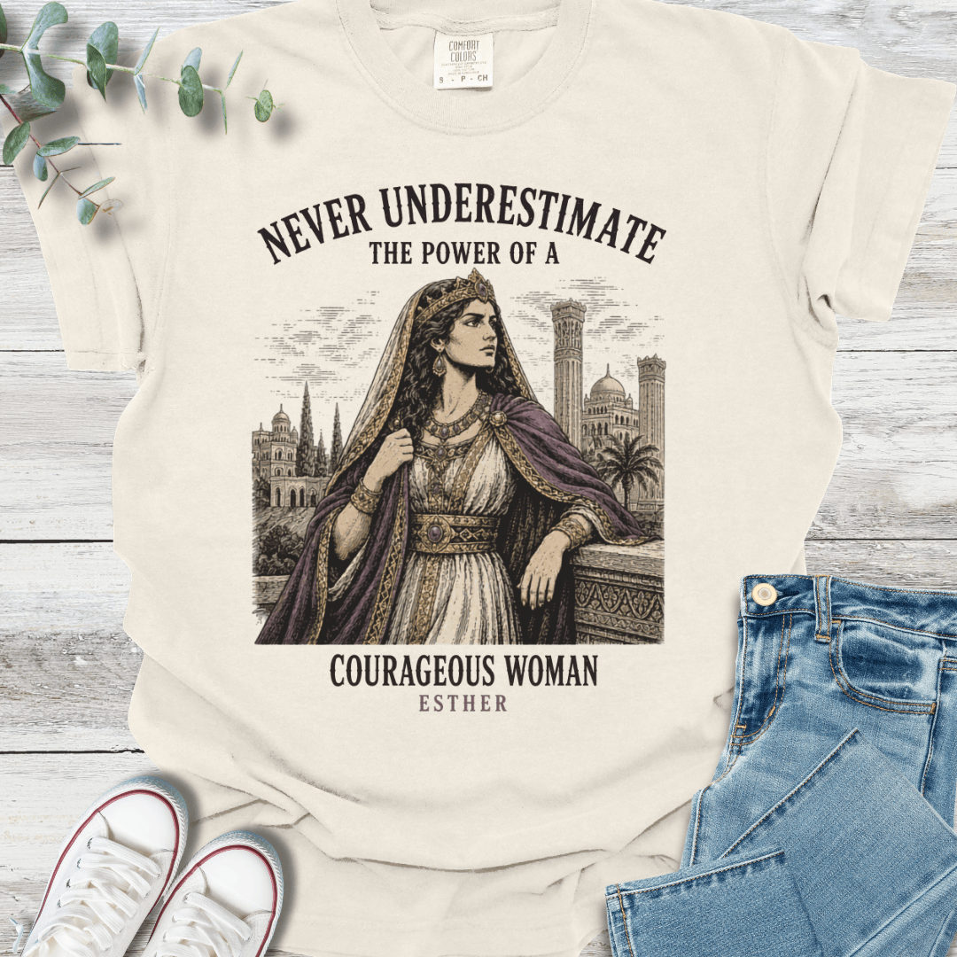 Esther Courage T-Shirt - Christian graphic tee