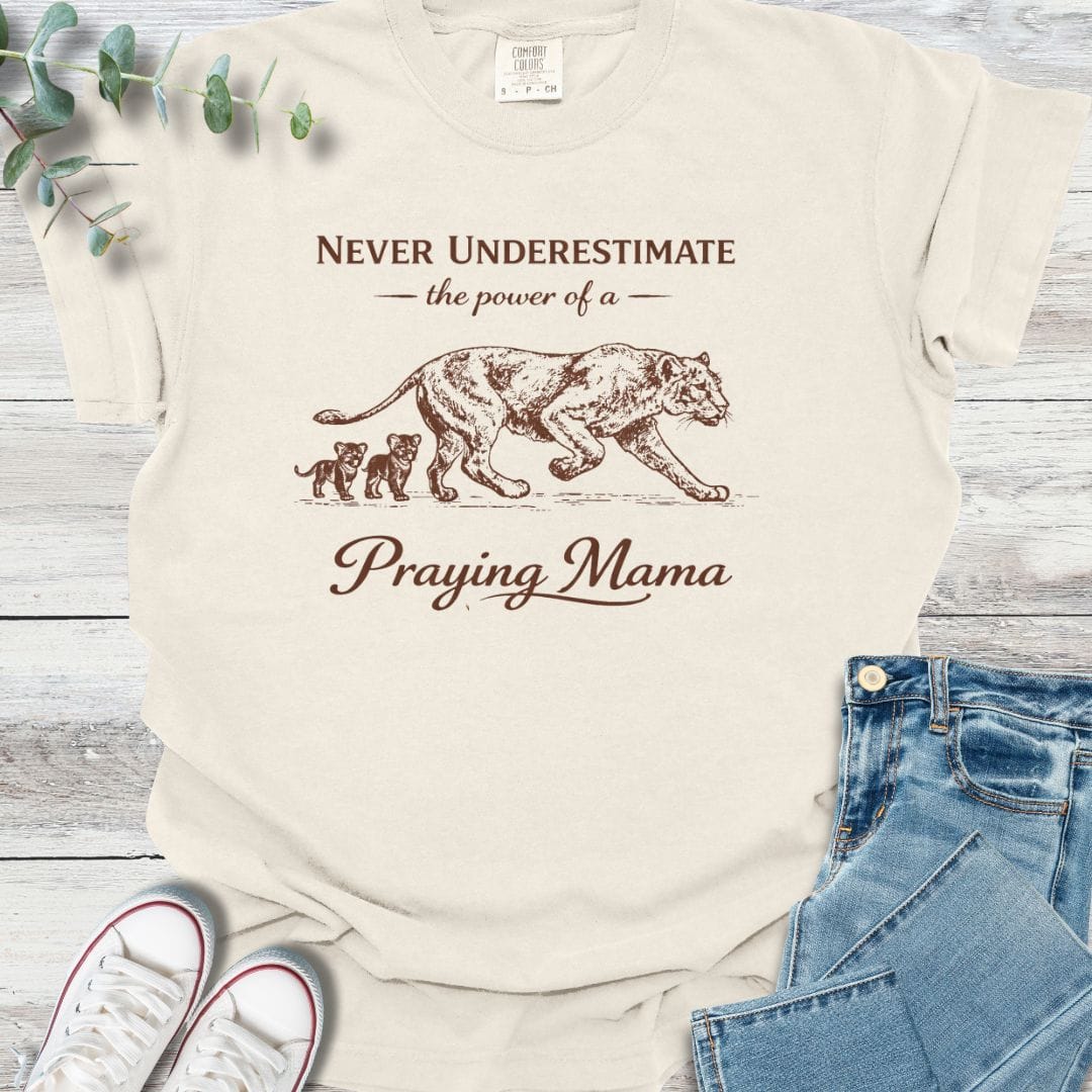 Prayer Mama T-Shirt - Christian graphic tee