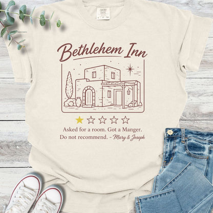 Bethlehem Review T-Shirt in Ivory - Christian graphic tee