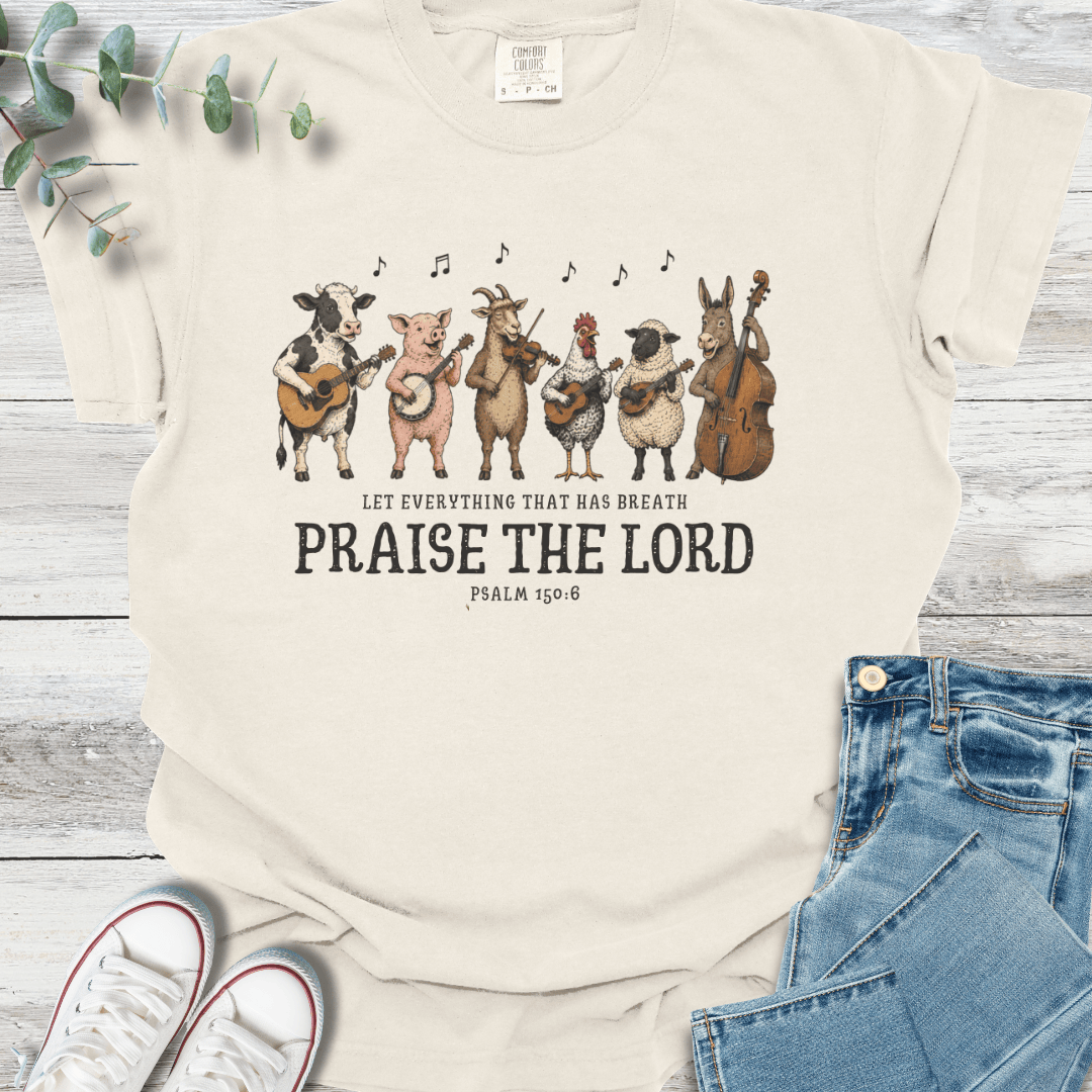 Farm Band T-Shirt - Christian graphic tee