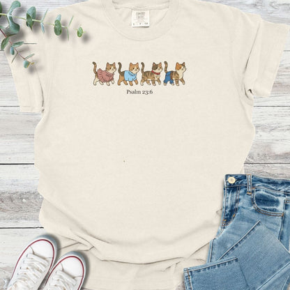 Pursued T-Shirt in Ivory - Christian graphic tee