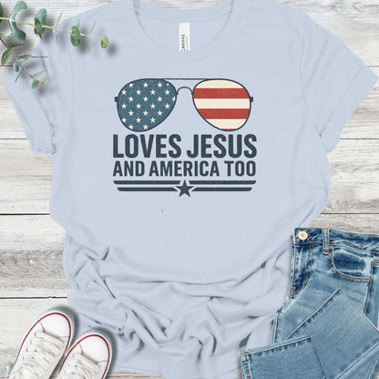 American Loves T-Shirt