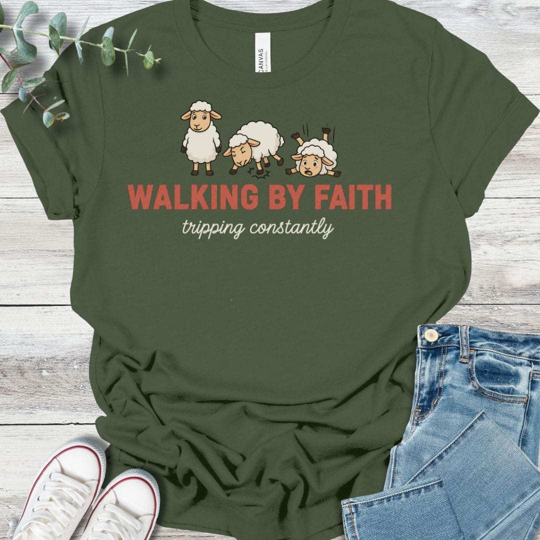 Tripping Constantly T-Shirt - Christian graphic tee