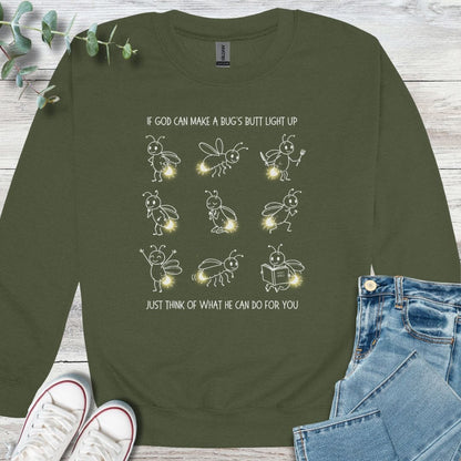 Little Lights Sweatshirt - Christian graphic sweatshirt