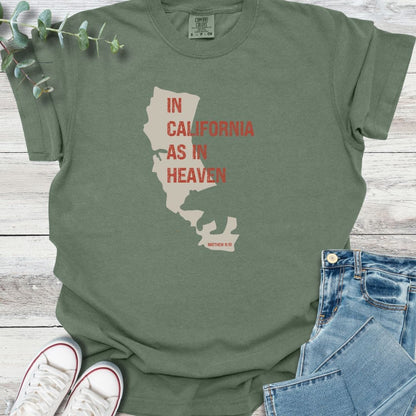 California Prayer T-shirt