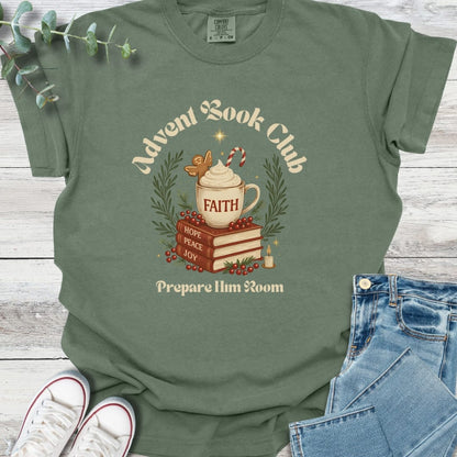 Advent Book Club T-shirt - Christian graphic tee