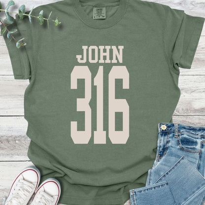 John 316 Varsity T-shirt
