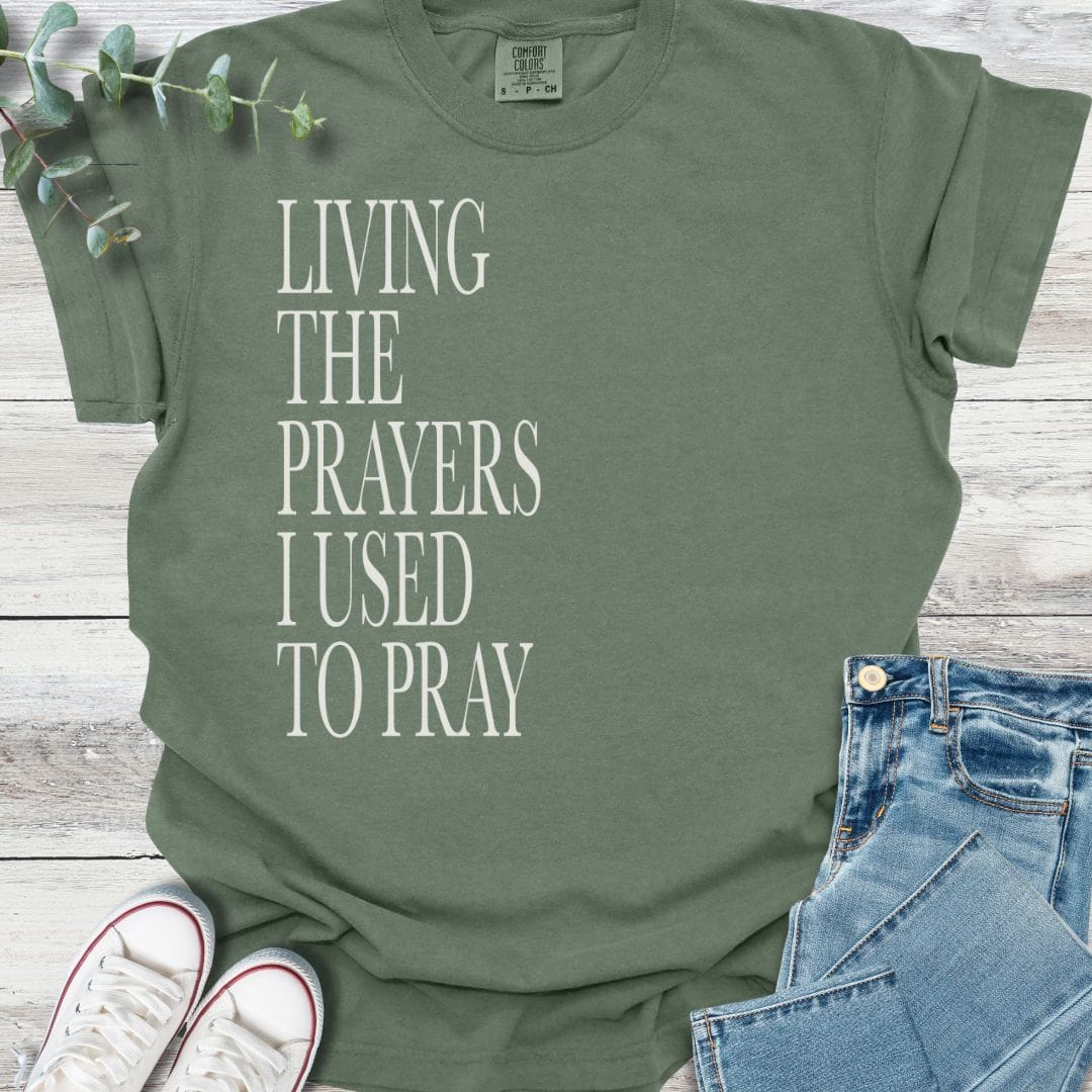 Answered Prayer T-Shirt - Christian graphic tee