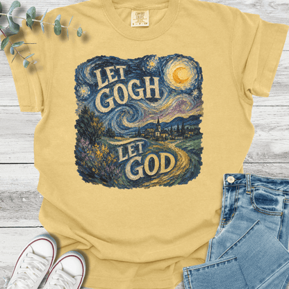 Let Gogh T-Shirt - Christian graphic tee