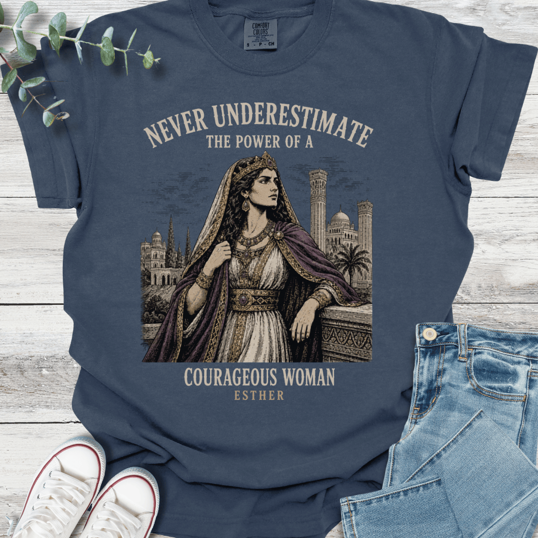 Esther Courage T-Shirt - Christian graphic tee