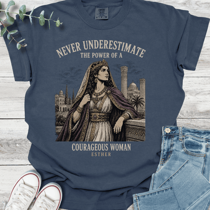Esther Courage T-Shirt - Christian graphic tee